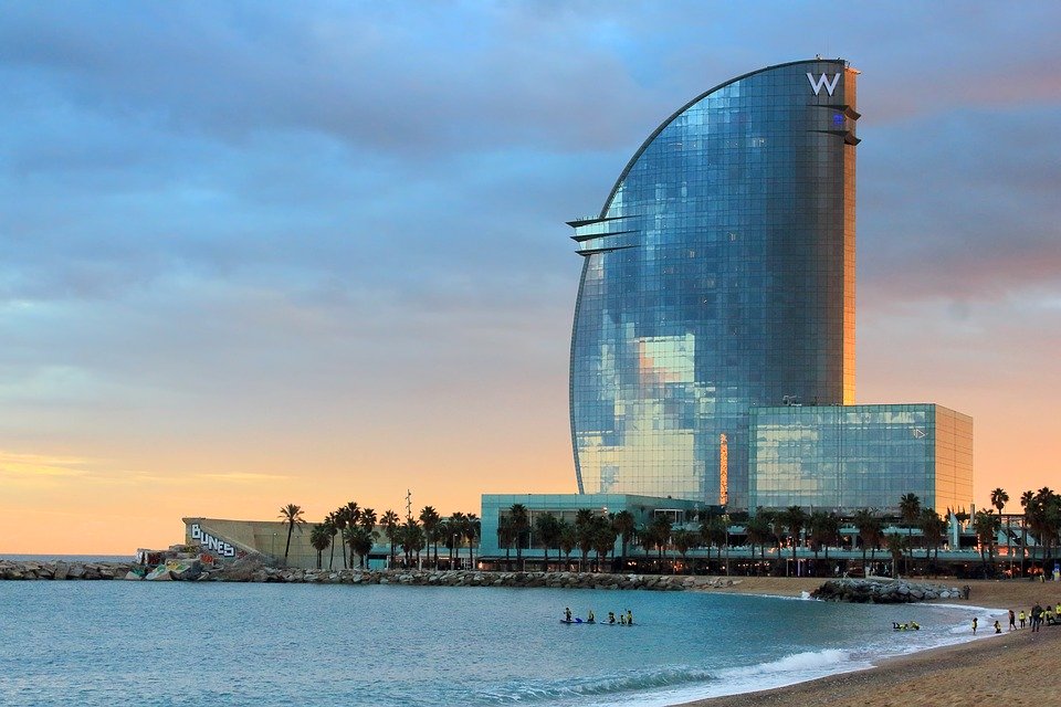 Hotel W in Barcelona