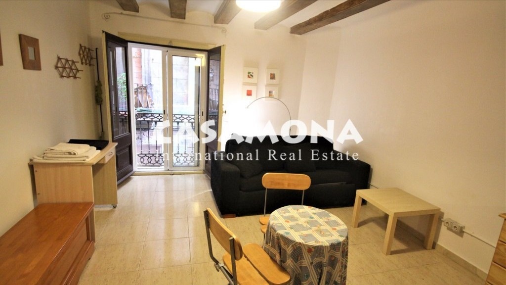 Preciós apartament de 2 habitacions amb terrassa i 2 apartaments estudi a Gotico