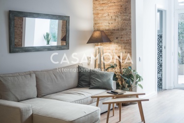 Luxe gemeubileerd appartement met 2 slaapkamers in L'Eixample