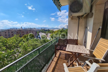 3 roms leilighet med fantastisk havutsikt, terrasse og heis i Barceloneta