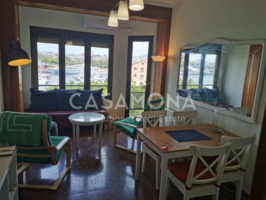 3 Bedroom Apartment with Incredible Sea View, Terrace and Elevator in Barceloneta