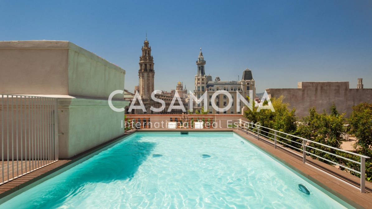 Luxuriöses Aparment mit 2 Schlafzimmern mit Blick auf Port Vell