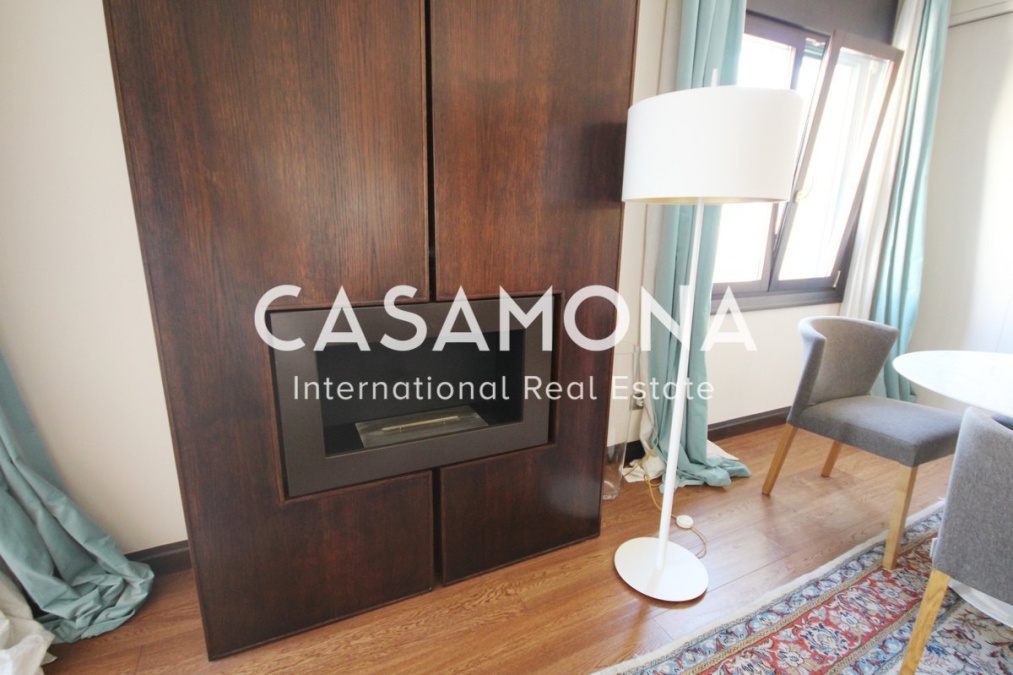 Apartament elegant d' 1 Habitació amb balcó i vista sobre la Rambla