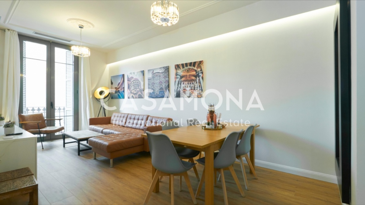 Modern 2 Bedroom Flat Next to Arc de Triomf with Touristic Licence