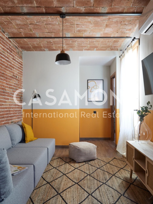 Renovated Penthouse with Big Private Terrace in Poble Sec