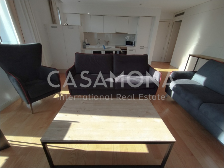 Apartamento de 2 dormitorios y 2 baños con impresionantes vistas en Poble Nou