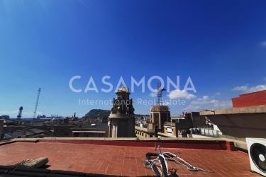 Nuevo Apartamento Reformado en Via Laietana gran terraza comunitaria con vistas