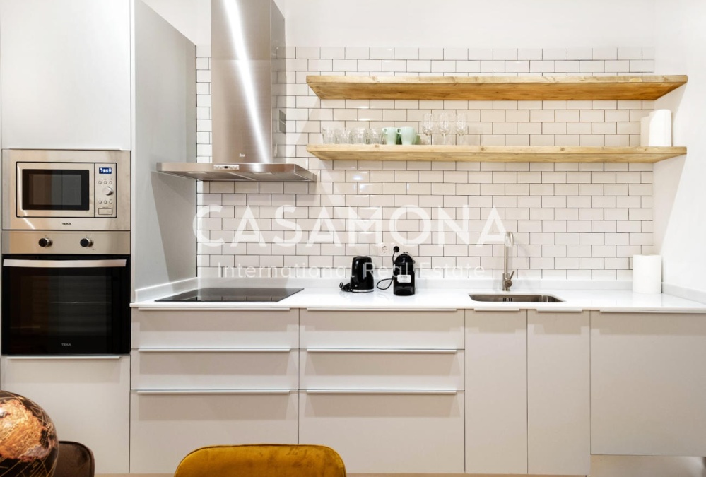 Apartamento de estilo catalán de 3 dormitorios y 3 baños en Gracia