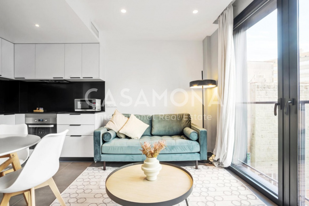 Luxe appartement met 2 slaapkamers dicht bij La Rambla