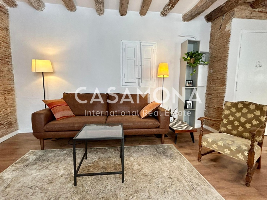 2 Double-Bedroom Penthouse with Beautiful Catalan Features in Sant Pere