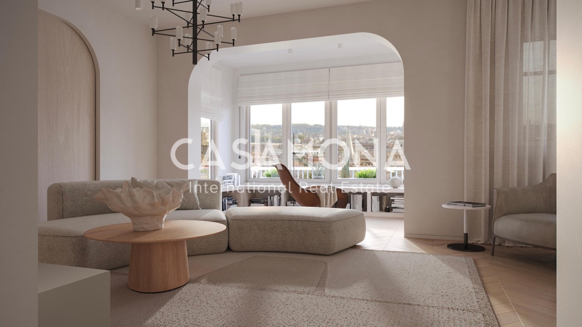 Luxurious 4 Bedrooms Apartment In Sant Gervasi With Spectacular Views