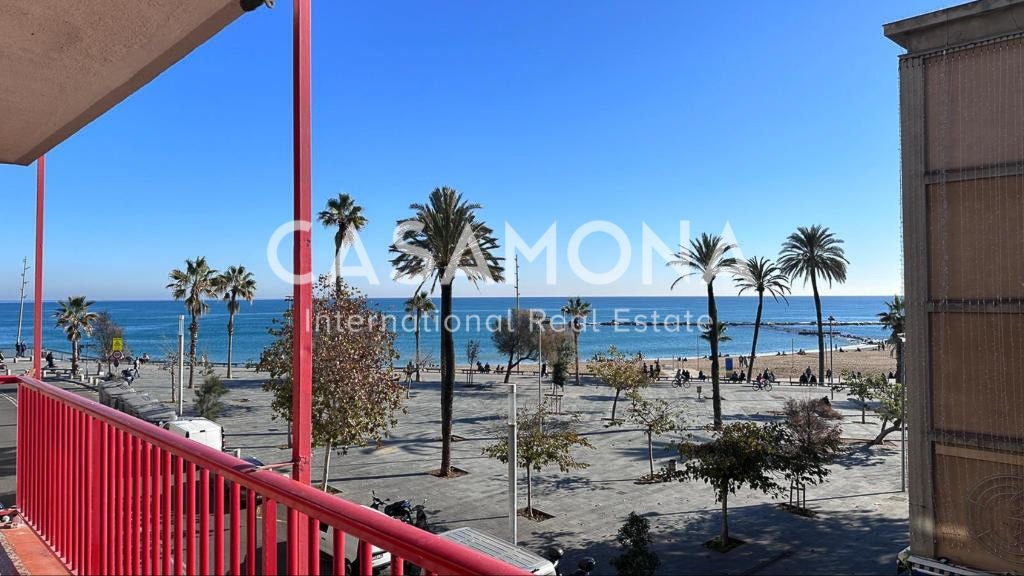 Strandpromenade 3 Schlafzimmer Wohnung zu renovieren mit Aufzug und Terrasse