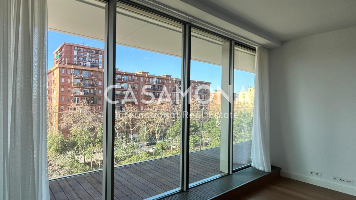 Modernes Apartment mit 2 Schlafzimmern am Strand in Diagonal Mar