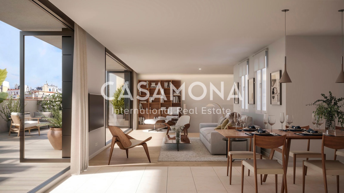 Apartaments de luxe i exclusius situats a Rambla Catalunya