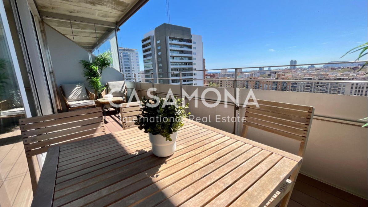 Moderne torenwoningen in Diagonal Mar