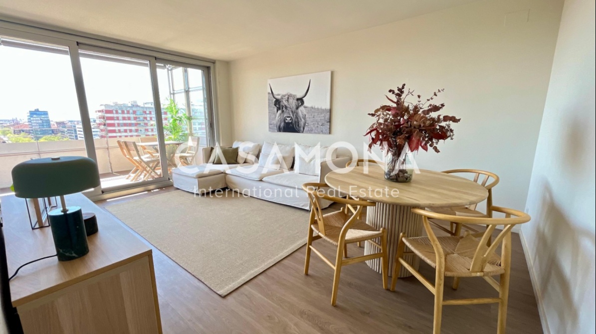 Moderne torenwoningen in Diagonal Mar