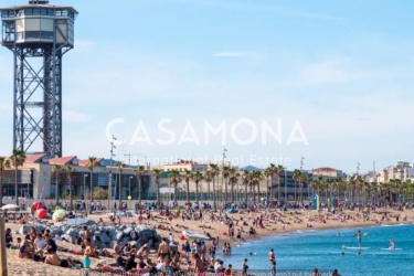 Appartamento con vista sul mare e terrazza privata a Barceloneta