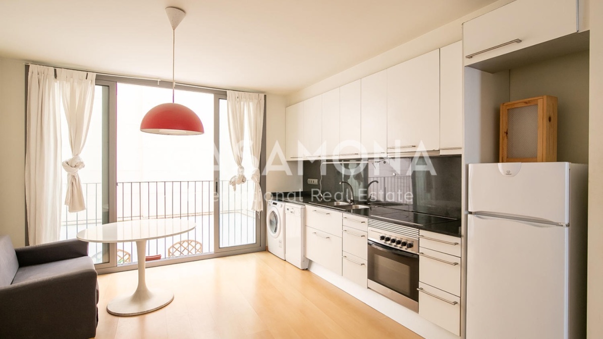 Geweldige investering: centraal gelegen appartement met 1 slaapkamer en een lift in Sant Pere