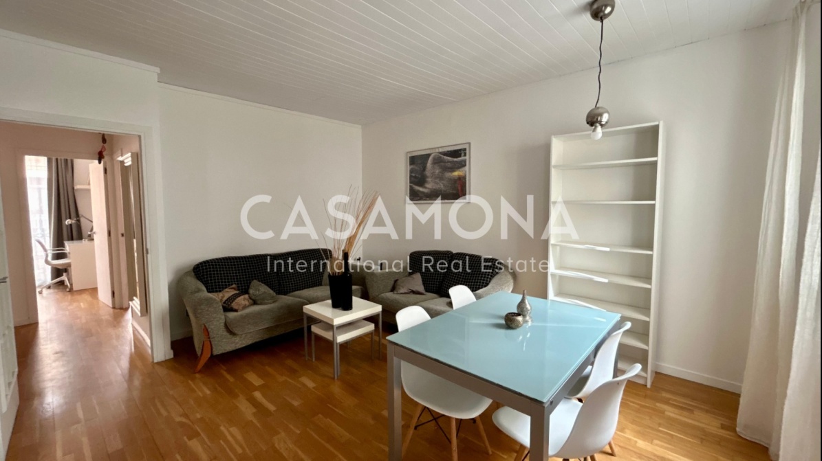 2-Zimmer-Wohnung mit Aufzug und Balkon in Barceloneta