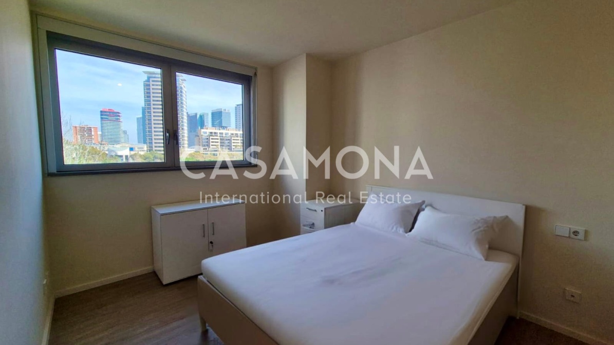 Apartament modern de 2 dormitoris amb piscina comunitària a Diagonal del Mar