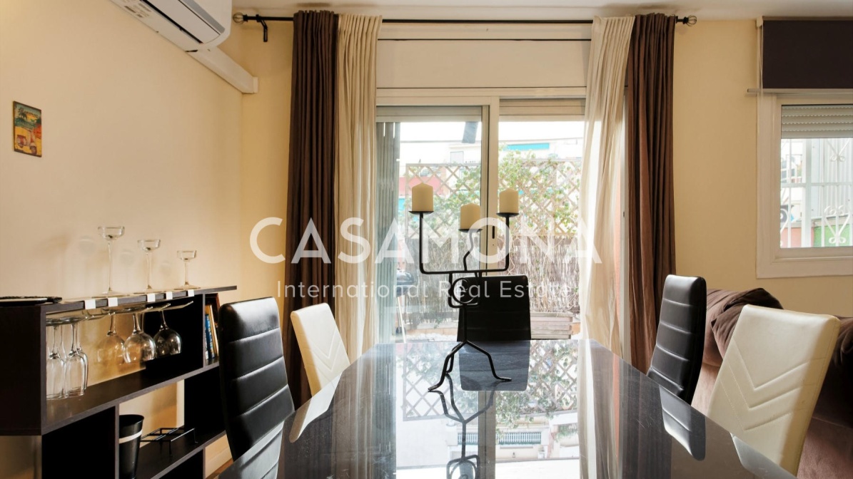 Bel appartement Atico de 4 chambres à Horta-Guinardó avec terrasse privée