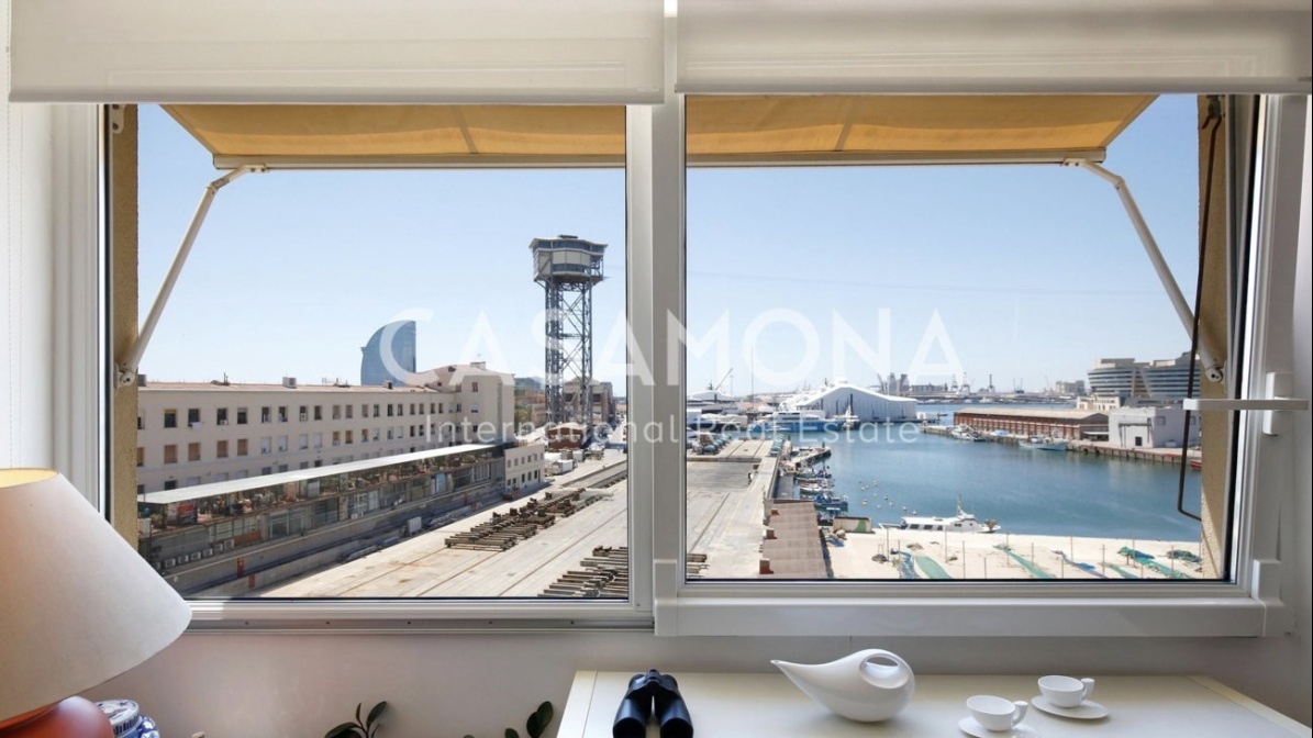 Impresionante apartamento de 2 dormitorios con increíbles vistas al puerto