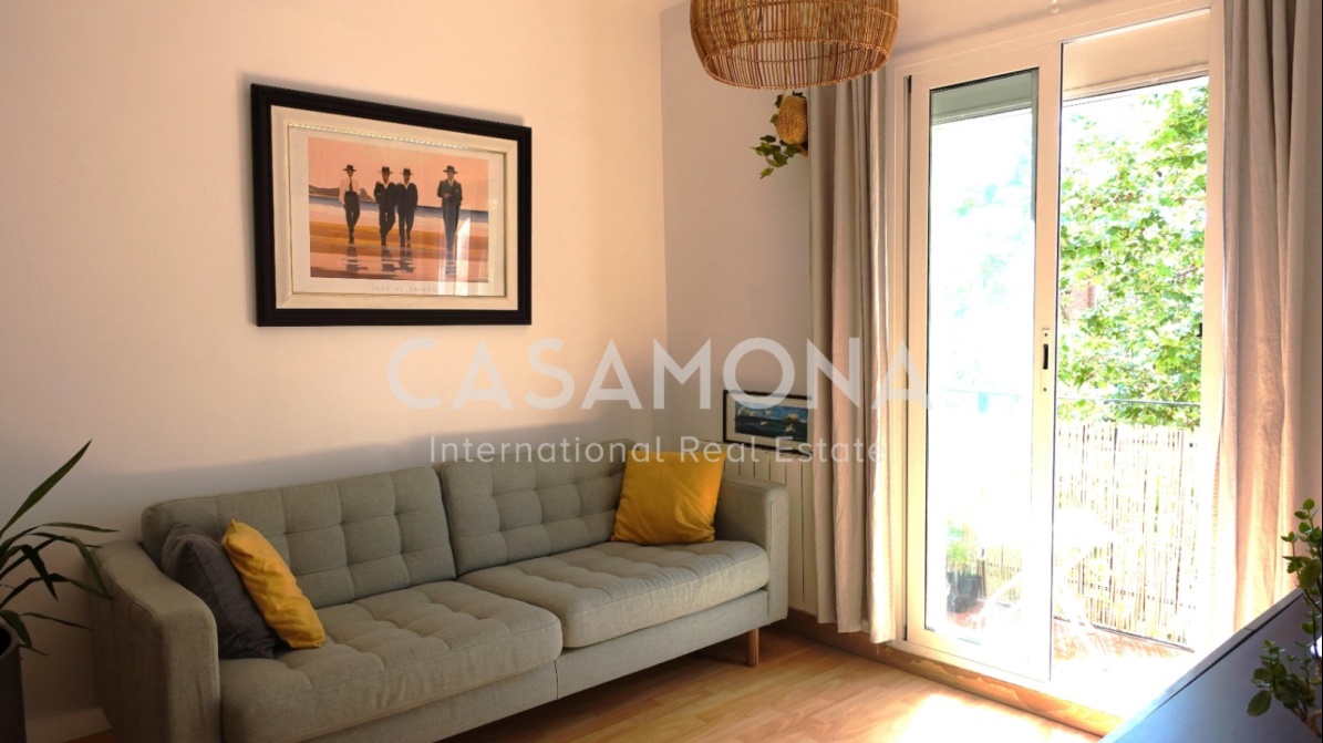 Apartamento de 3 dormitorios con balcón en Poblenou