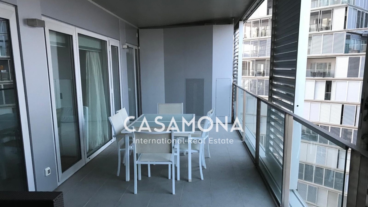 Luxury 3-Bedroom flat with impressive views in Diagonal Mar