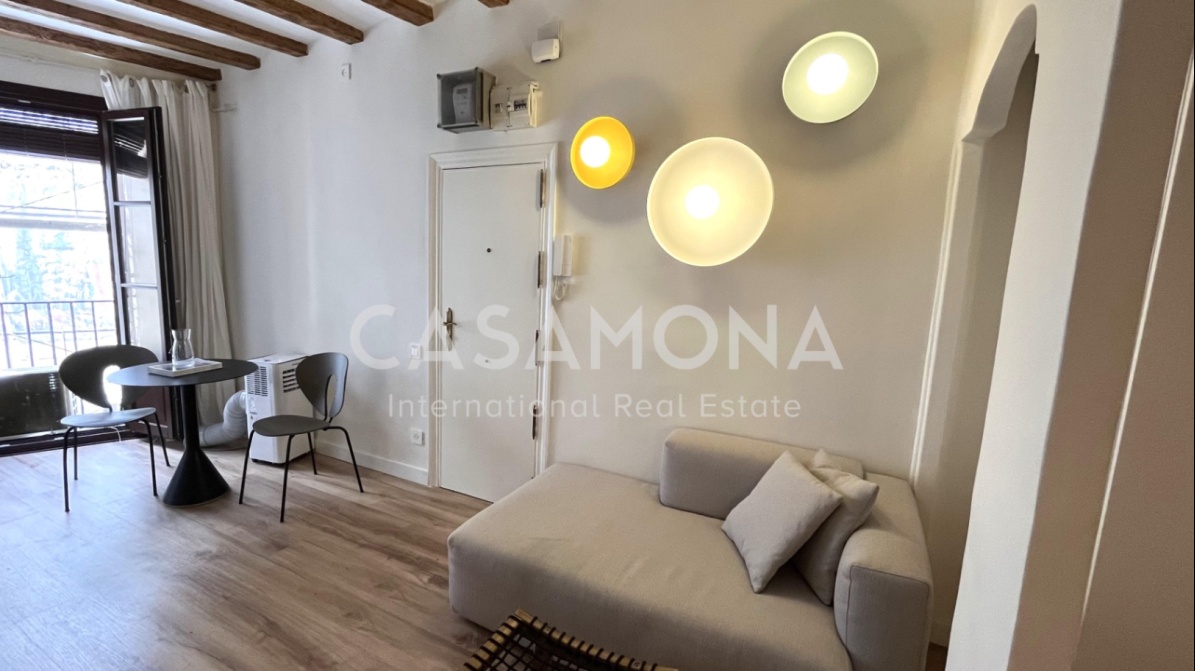 Gemütliches Studio-Apartment mit 1 Schlafzimmer im Herzen von Barcelona in Born