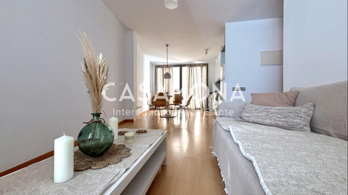 Apartment mit 2 Doppelzimmern und Aufzug in Sant Pere