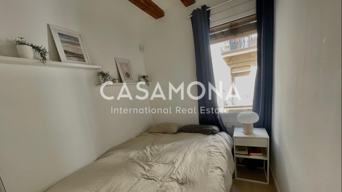 Contemporáneo y bonito apartamento de 1 dormitorio en la Barceloneta