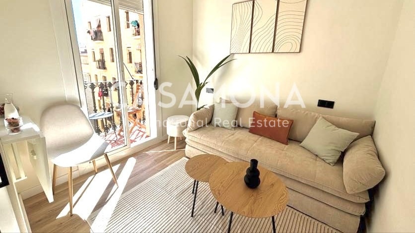 Newly Renovated 2-Bedroom Apartment with Balcony in Barceloneta