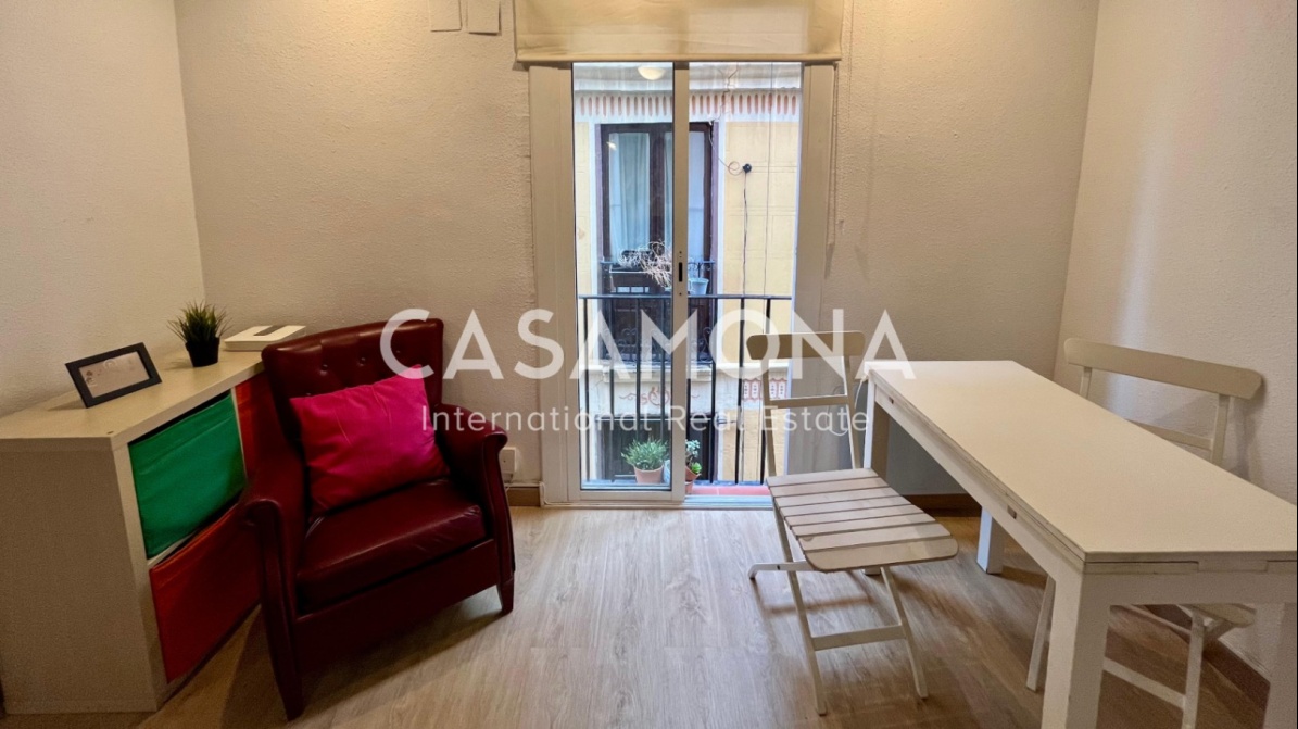 Bright 1-Bedroom Apartment in El Born with French Balconies