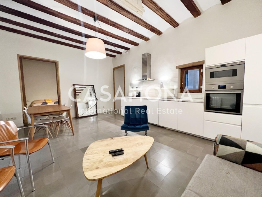 Charmante 2-Zimmer-Wohnung mit Balkon in Sant Pere