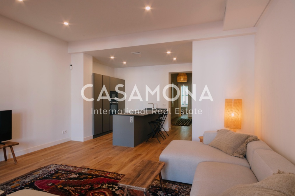 Appartement exclusif de 2 chambres à Sant Antoni avec balcon