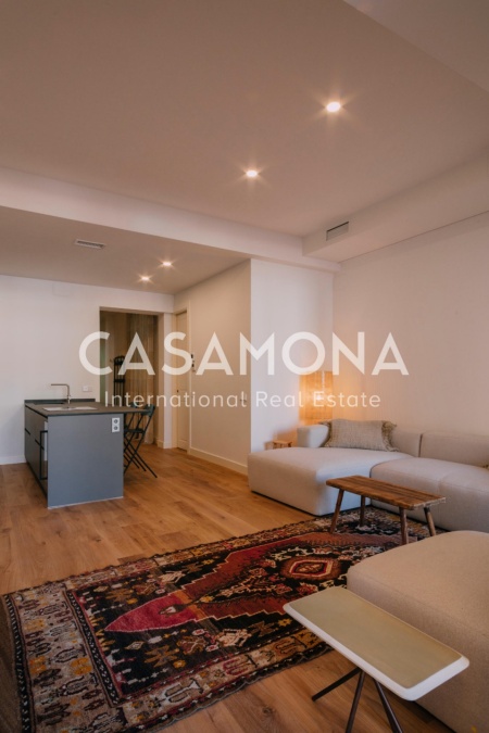 Appartement exclusif de 2 chambres à Sant Antoni avec balcon