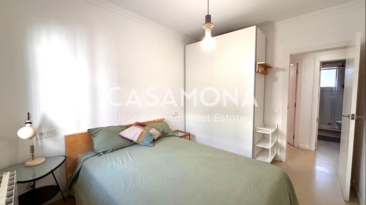 Appartement confortable de 2 chambres à Barceloneta avec balcon privé