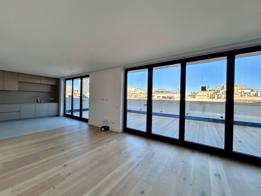 Penthouse-Wohnung an der Rambla De Catalunya