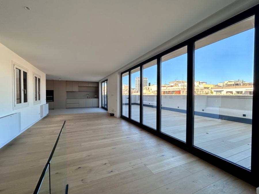 Penthouse-Wohnung an der Rambla De Catalunya